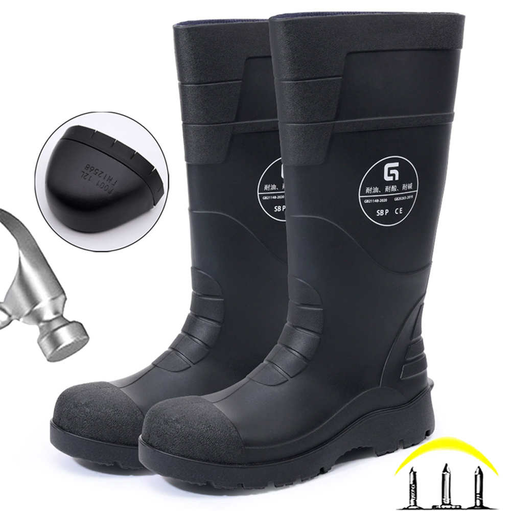 Waterproof Men Mining Boots Wo - Men'S Shoes Water Resistant ulasan dan harga