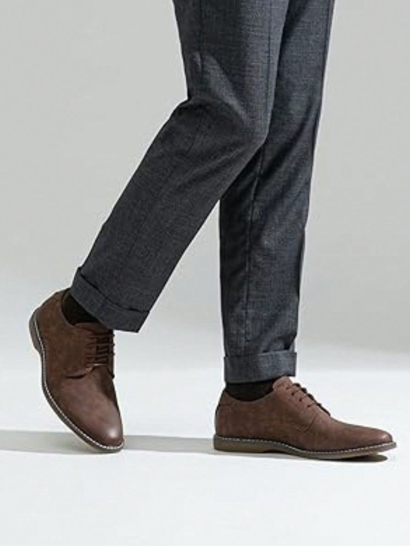 Men’s Suede Casual Dress Shoes - Men'S Shoes Smart ulasan dan harga