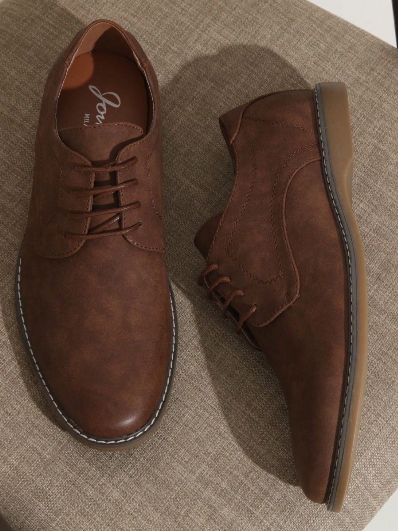 Men’s Suede Casual Dress Shoes - Men'S Shoes Smart ulasan dan harga
