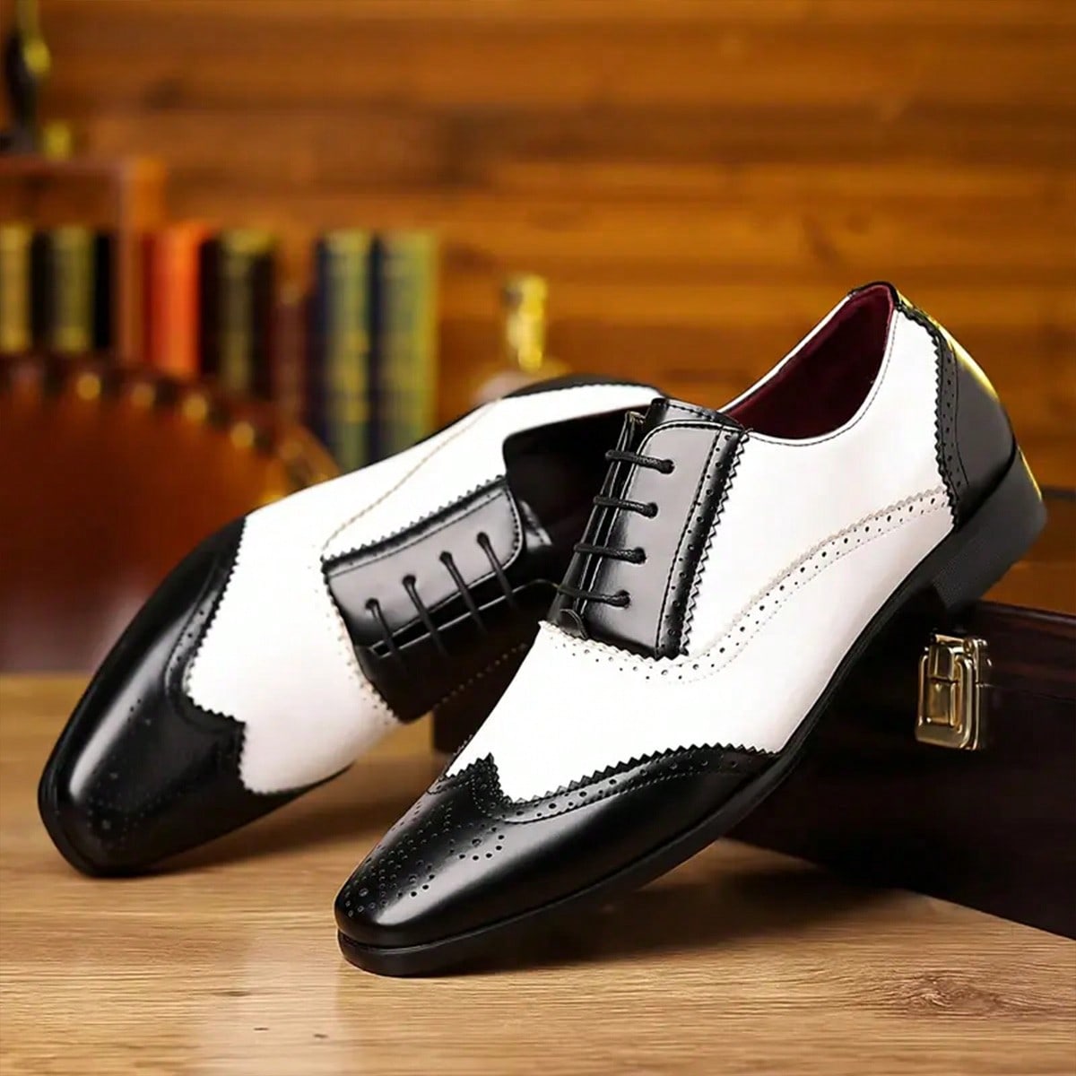 Men’s Lace‑Up Business Dress S - Men'S Shoes Smart ulasan dan harga