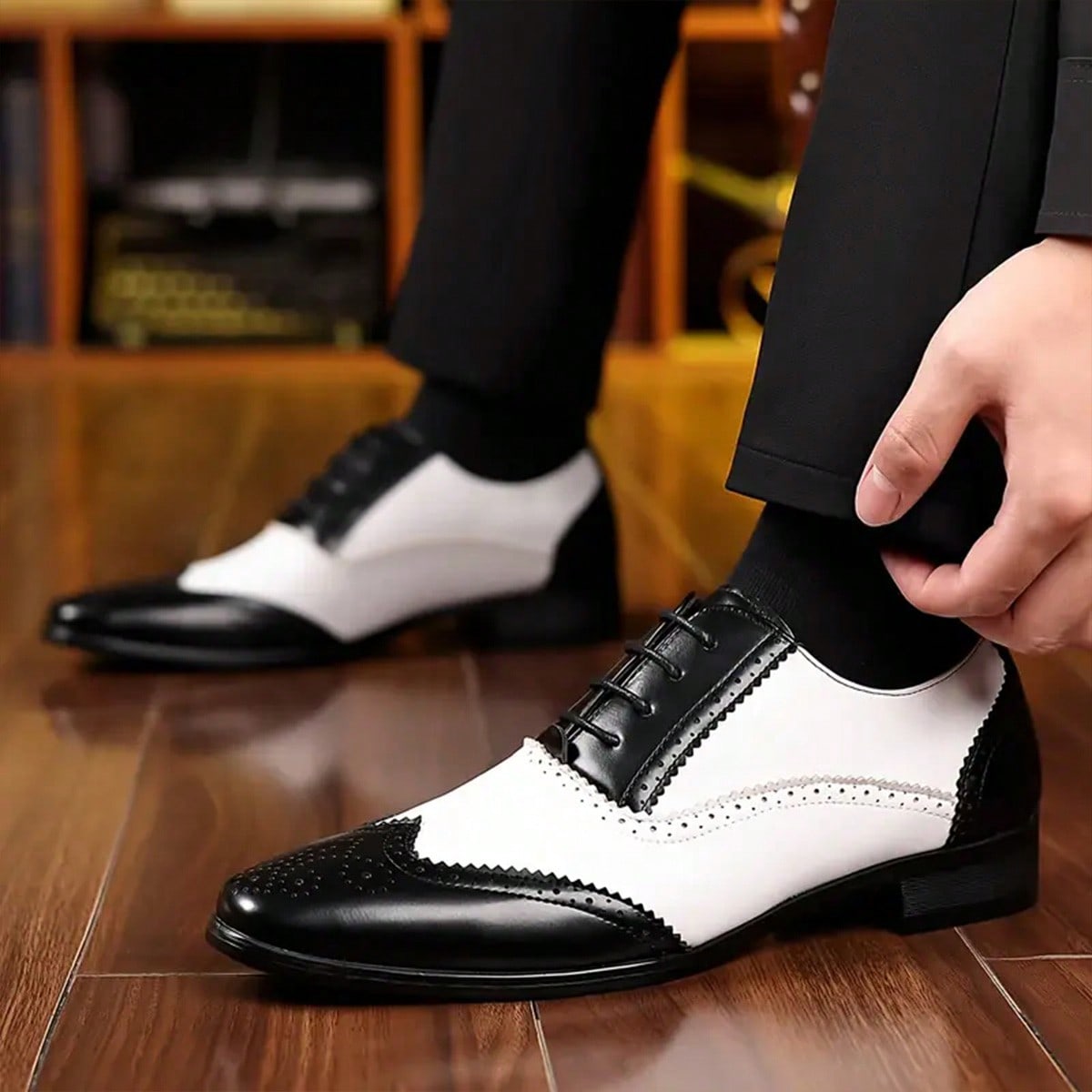 Men’s Lace‑Up Business Dress S - Men'S Shoes Smart ulasan dan harga