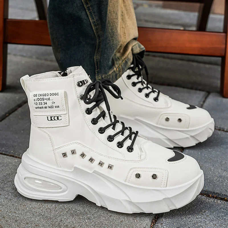 Height Increasing High Top Boo - Men'S Shoes Increase Height ulasan dan harga