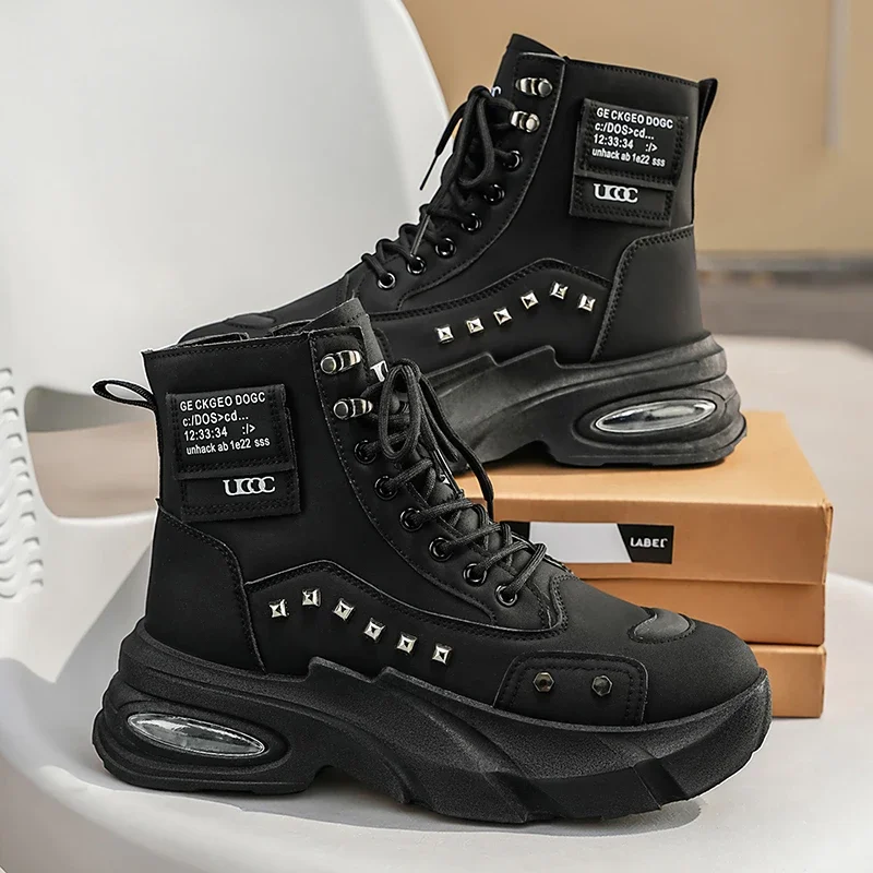Height Increasing High Top Boo - Men'S Shoes Increase Height ulasan dan harga